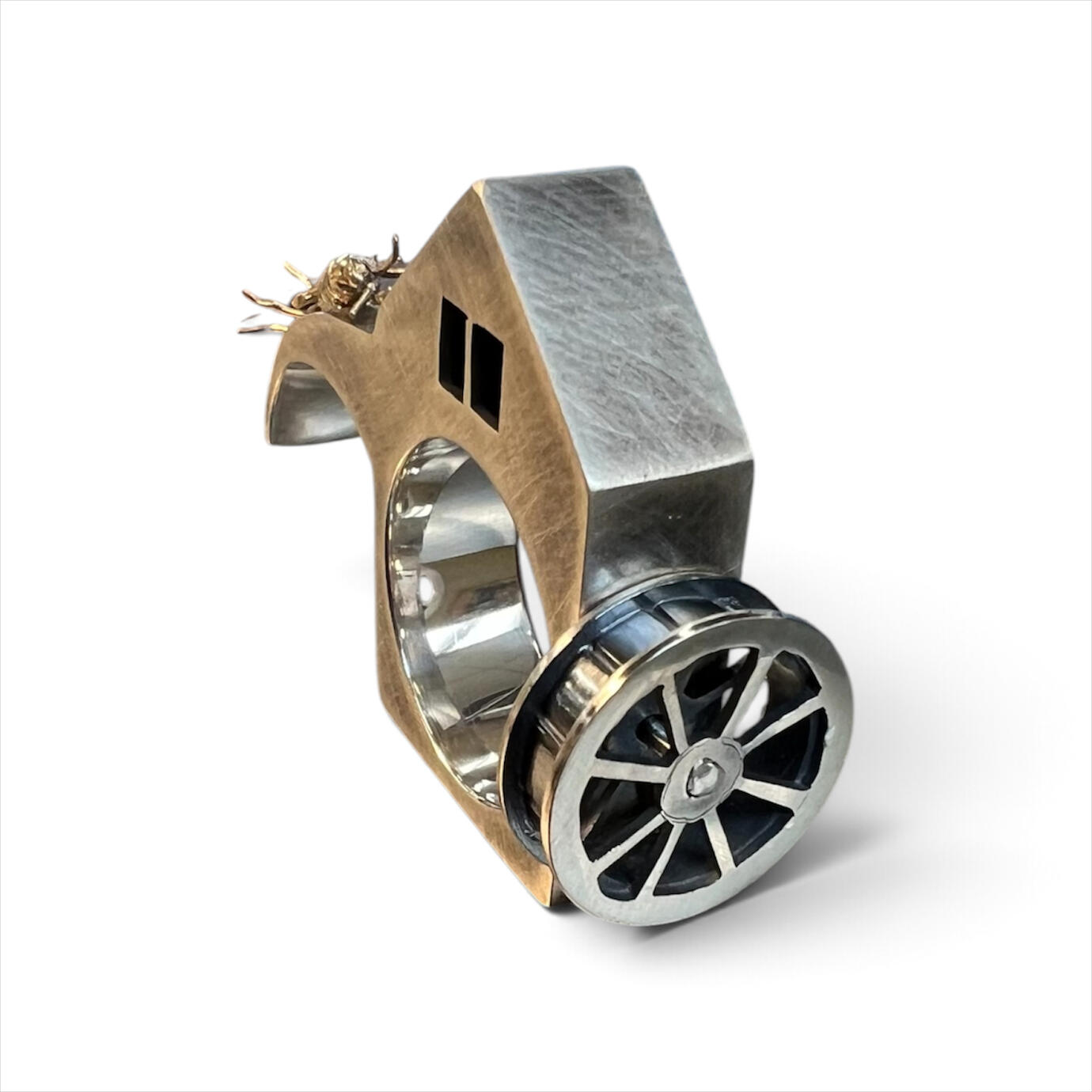 Watermill Ring - Silver/Gold