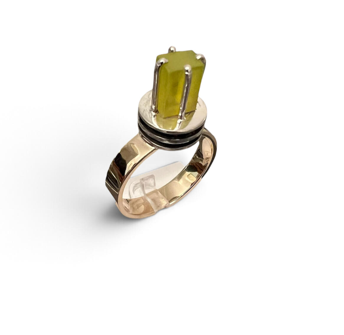Atomic Ring - Silver/Gold